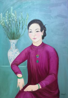 Exhibition of paintings about Vietnamese women past and present