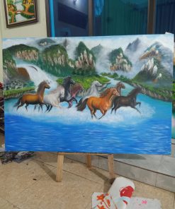 Eight horses chasing the wind