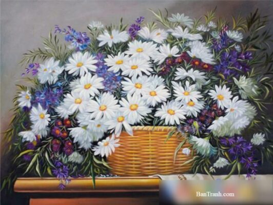 6 beautiful and attractive flower paintings