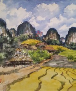 Moc Chau landscape painting