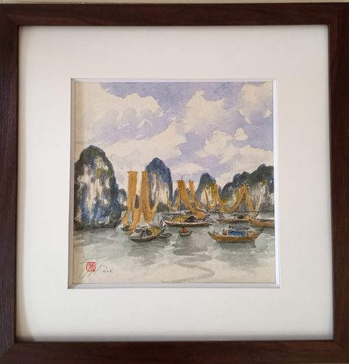 Landscape of Ha Long Bay 1