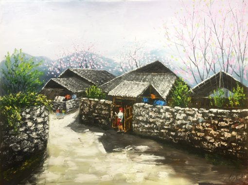 Spring in the village