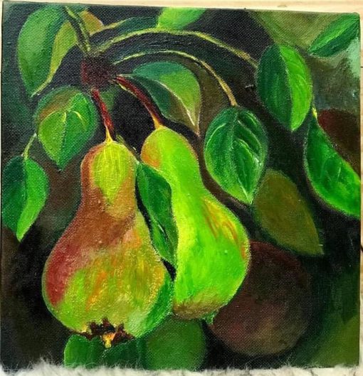 Pear still life
