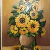 Sunflower vase