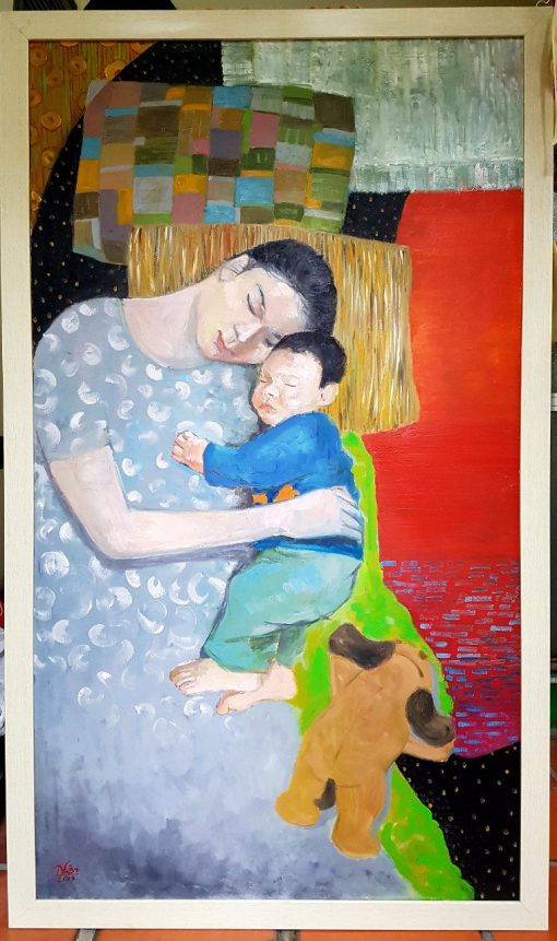 Woman and child